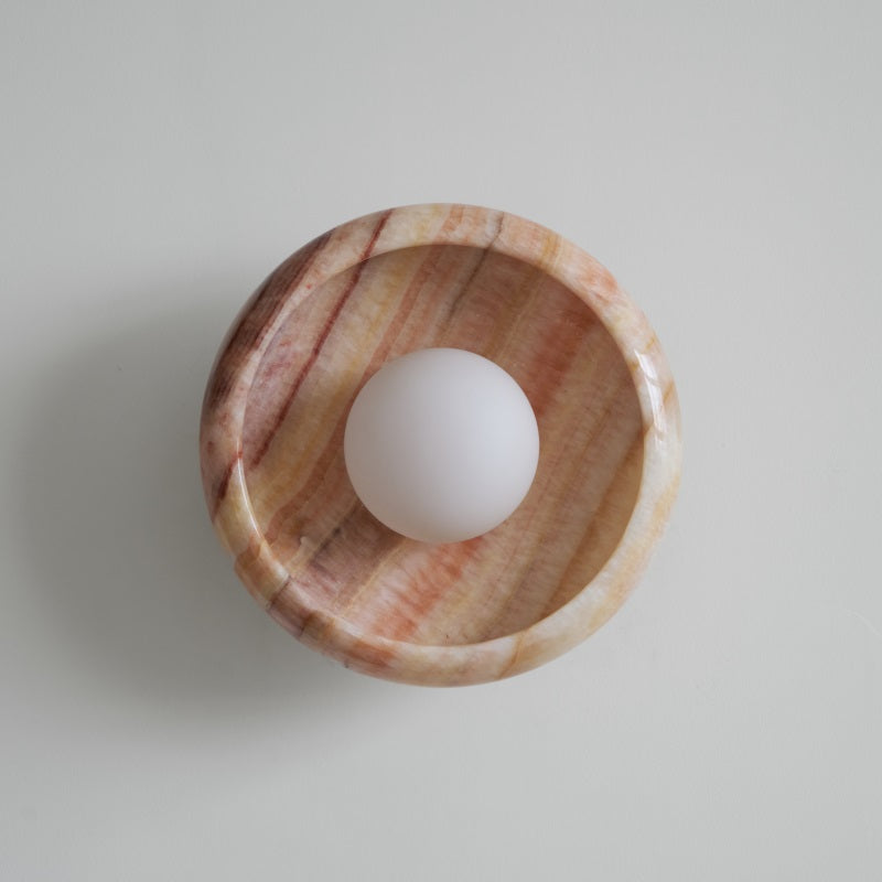 Onvix Natural Onyx Wall Light