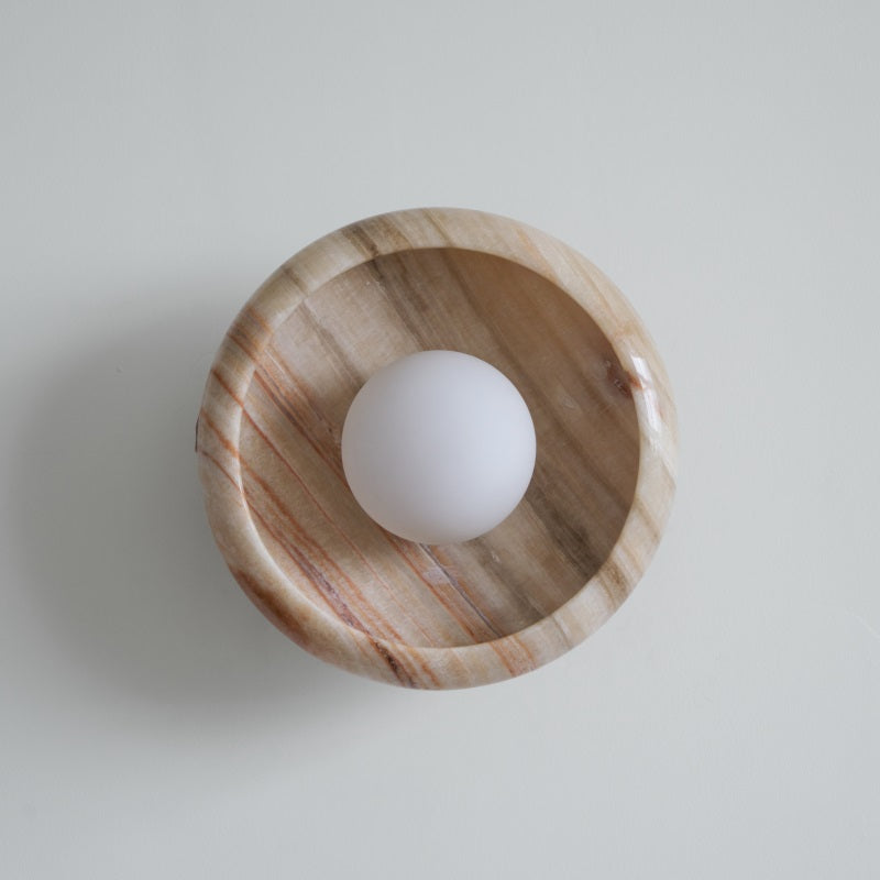 Onvix Natural Onyx Wall Light