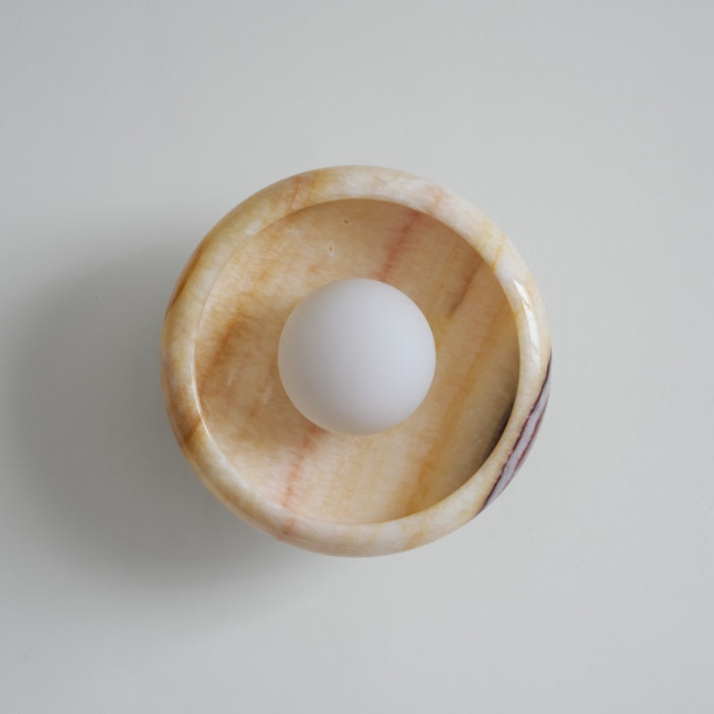 Onvix Natural Onyx Wall Light