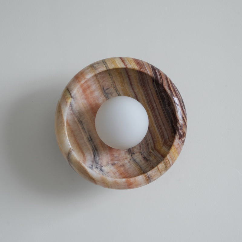 Onvix Natural Onyx Wall Light
