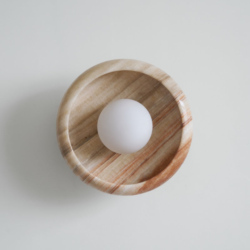 Onvix Natural Onyx Wall Light