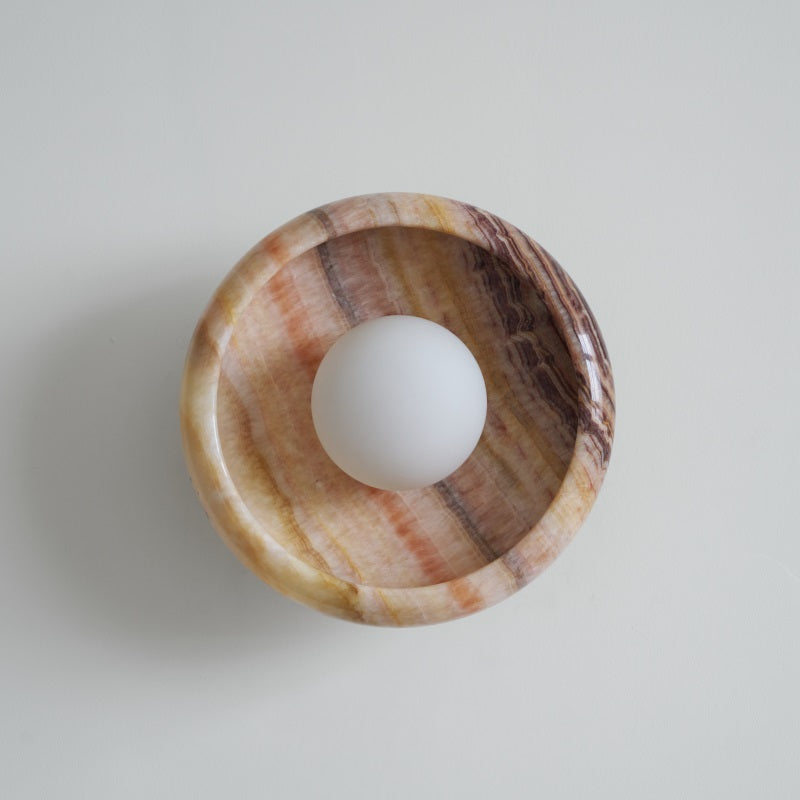 Onvix Natural Onyx Wall Light