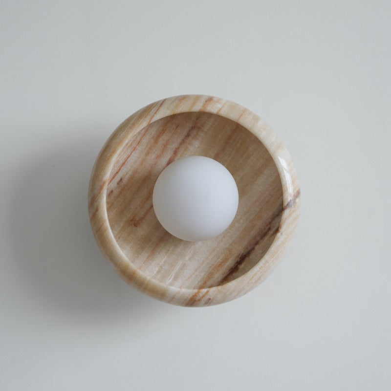 Onvix Natural Onyx Wall Light
