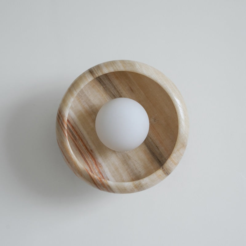Onvix Natural Onyx Wall Light