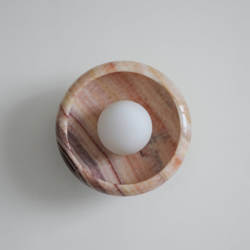 Onvix Natural Onyx Wall Light