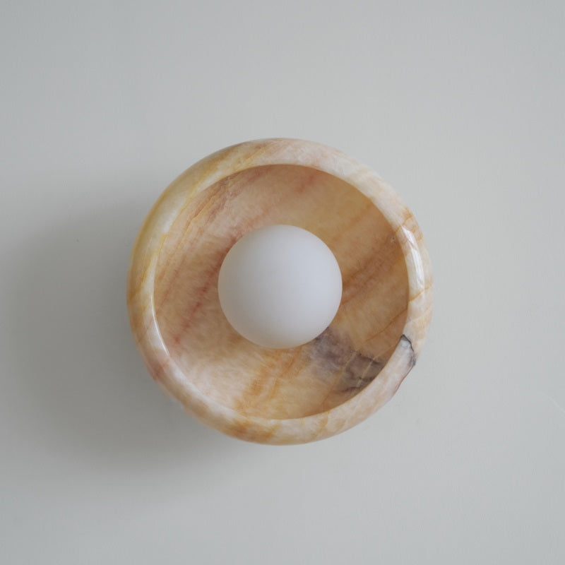 Onvix Natural Onyx Wall Light