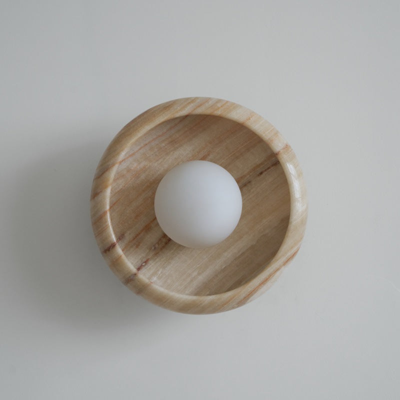 Onvix Natural Onyx Wall Light