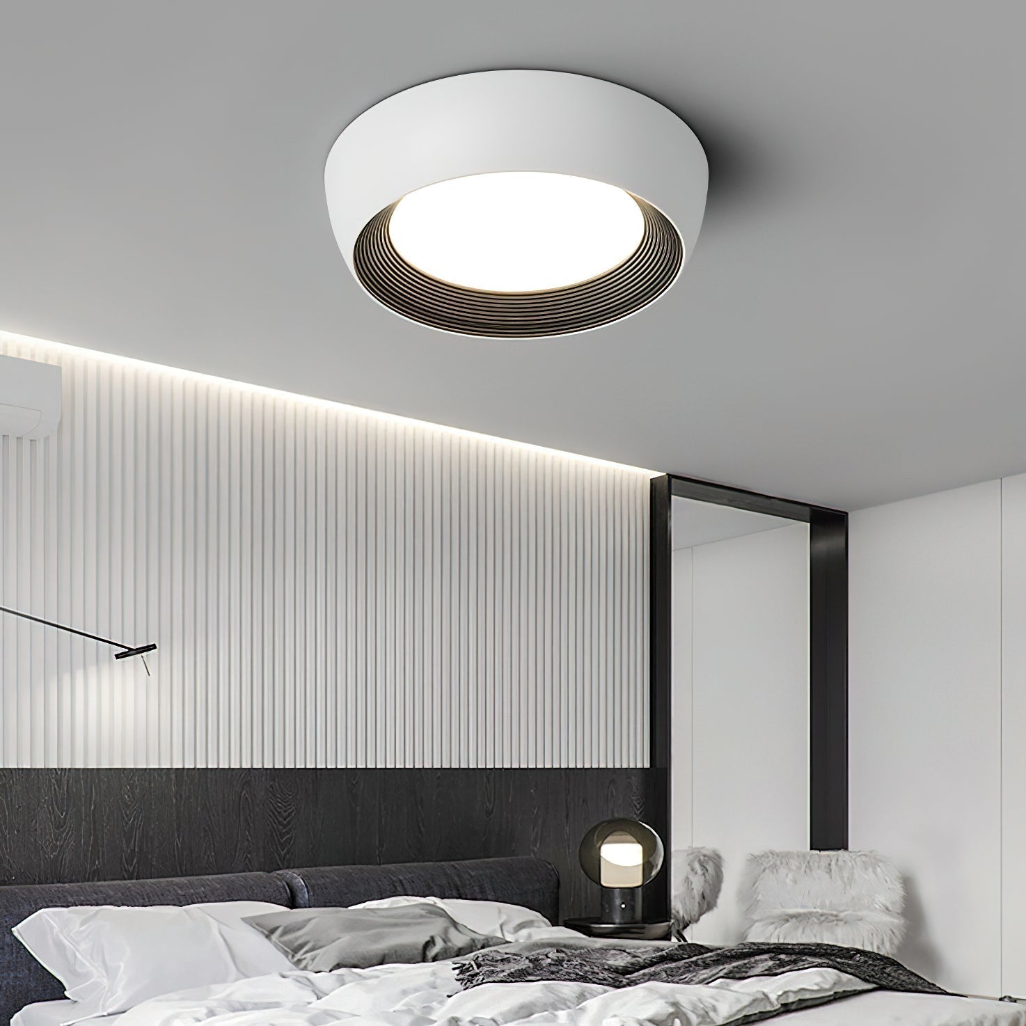 Melen Minimalist Duncan Ceiling Light-Neutral Decor