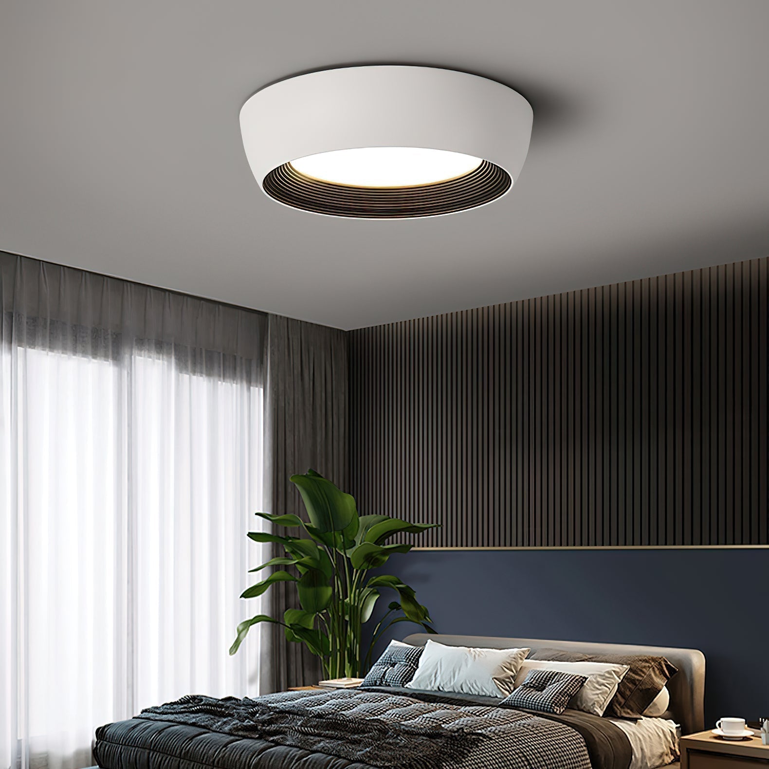 Melen Minimalist Duncan Ceiling Light-Neutral Decor