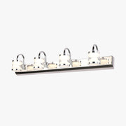 Arisha Modern Lantern Metal/Acrylic Wall Lamp, Silver - Neutral Decor