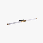 Arisha Modern Linear Cooper White Mirror Front Wall Lamp - Neutral Decor