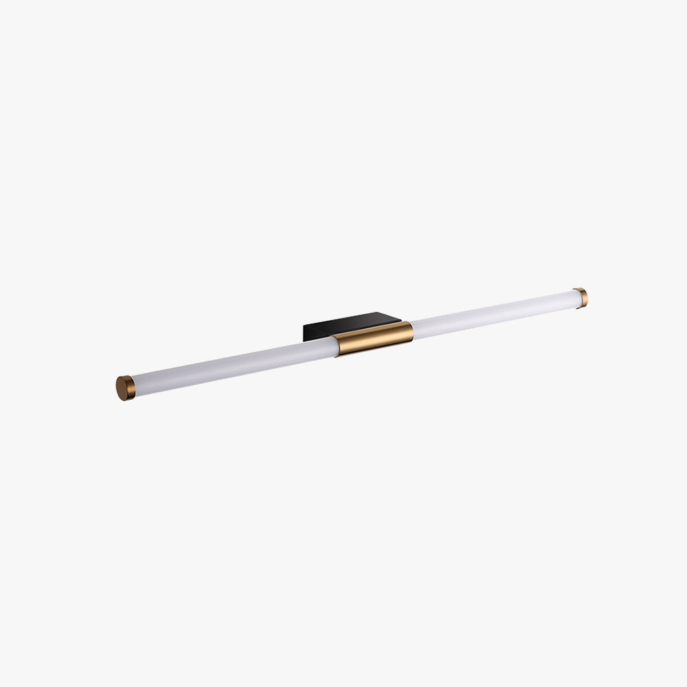 Arisha Modern Linear Cooper White Mirror Front Wall Lamp - Neutral Decor