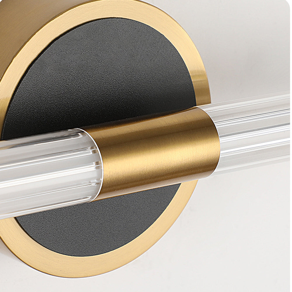 Arisha Designer Linear Mirror Front Vanity Wall Lamp - Neutral Decor