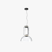 Valentina Minimalist Combination Glass Pendant Light, Clear - Neutral Decor
