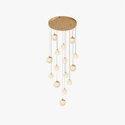 Arisha Multi Staircase Modern Art Deco Pendant Light, Gold - Neutral Decor