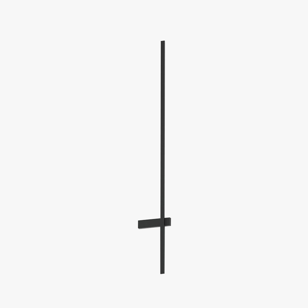 Ray Minimalist Duo-Linear Outdoor Wall Lamp, Black - Neutral Decor