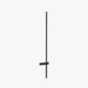 Ray Minimalist Duo-Linear Outdoor Wall Lamp, Black - Neutral Decor
