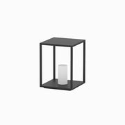 Ray Minimalist Rectangular Metal Solar Outdoor Ground Lamp - Neutral Decor