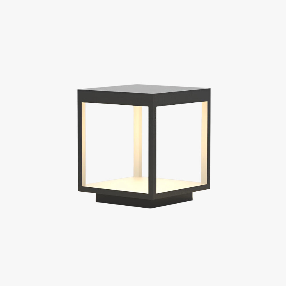 Ferra Contemporary Solar Rechargeable Outdoor Floor Lamp - Neutral Decor