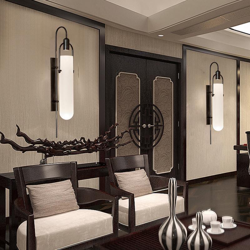 Lustra Wall Lamp Arc Glass Modern-Neutral Decor