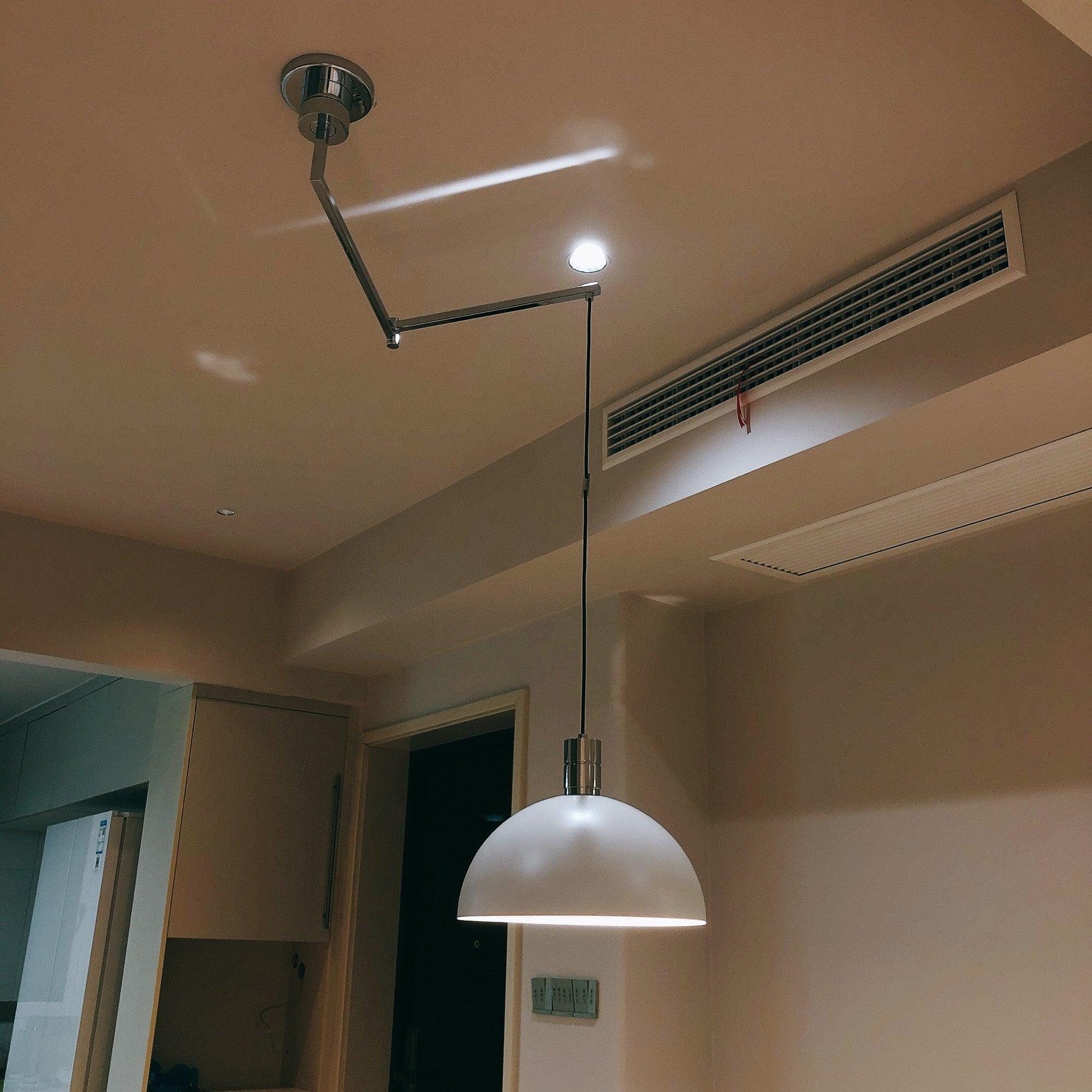 Lyshae Modern Minimalist Nordic Glass Pendant Light-Neutral Decor