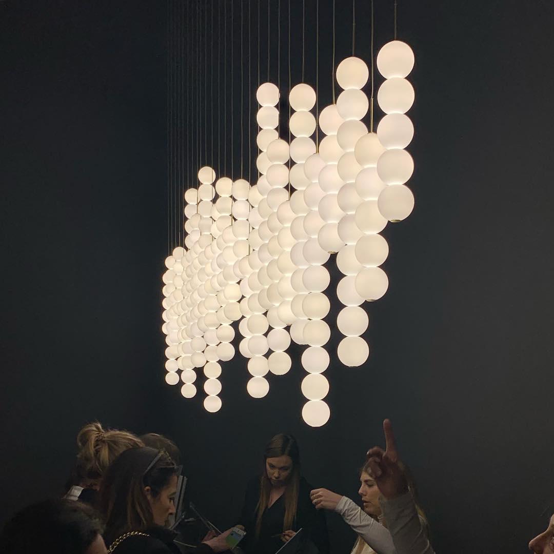 Fray Plastic Artistic Pendant Light-Neutral Decor