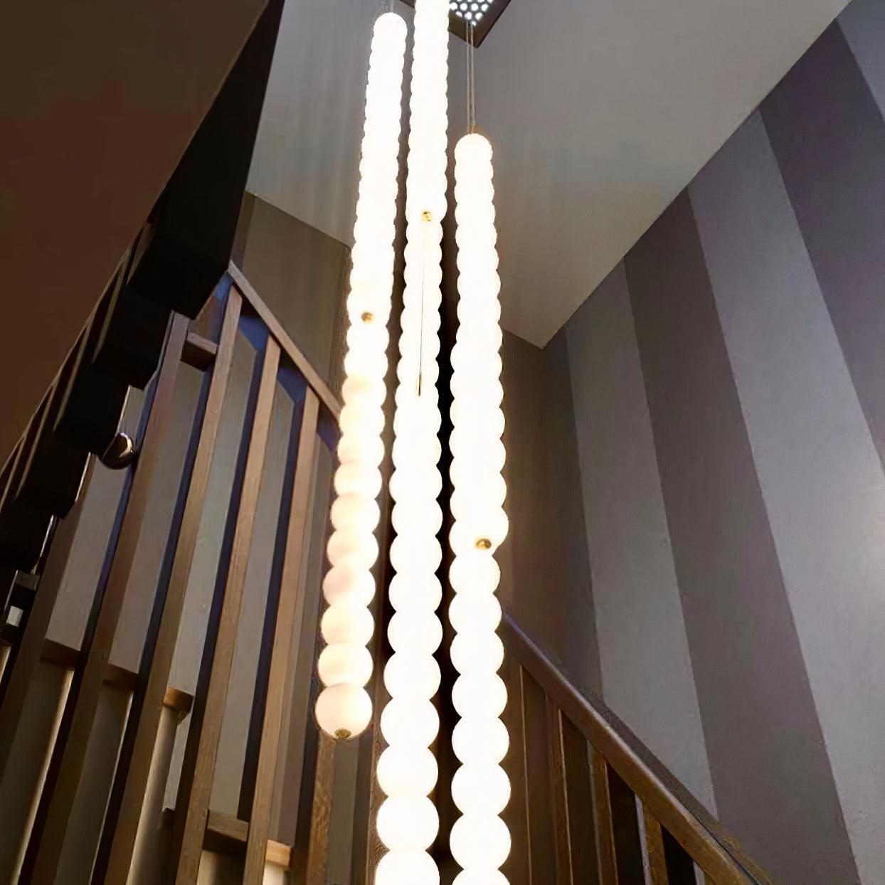 Fray Plastic Artistic Pendant Light-Neutral Decor