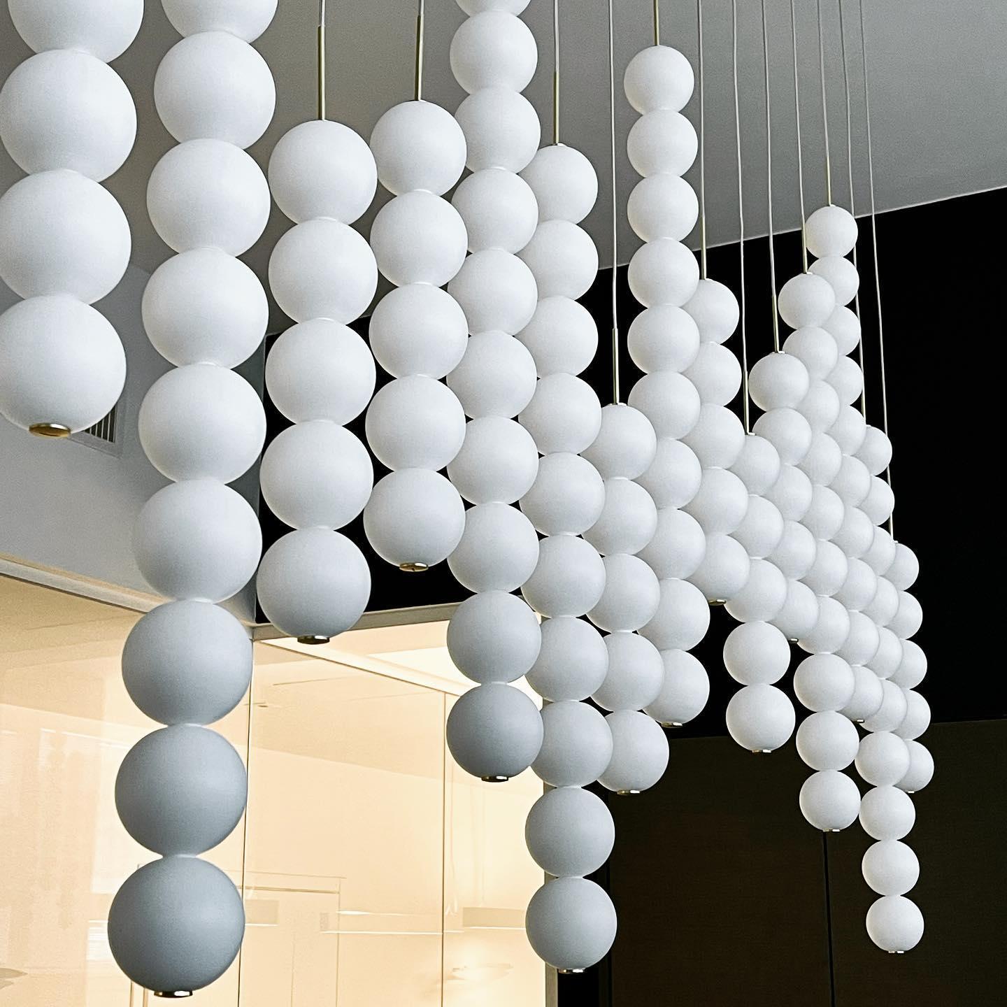Fray Plastic Artistic Pendant Light-Neutral Decor