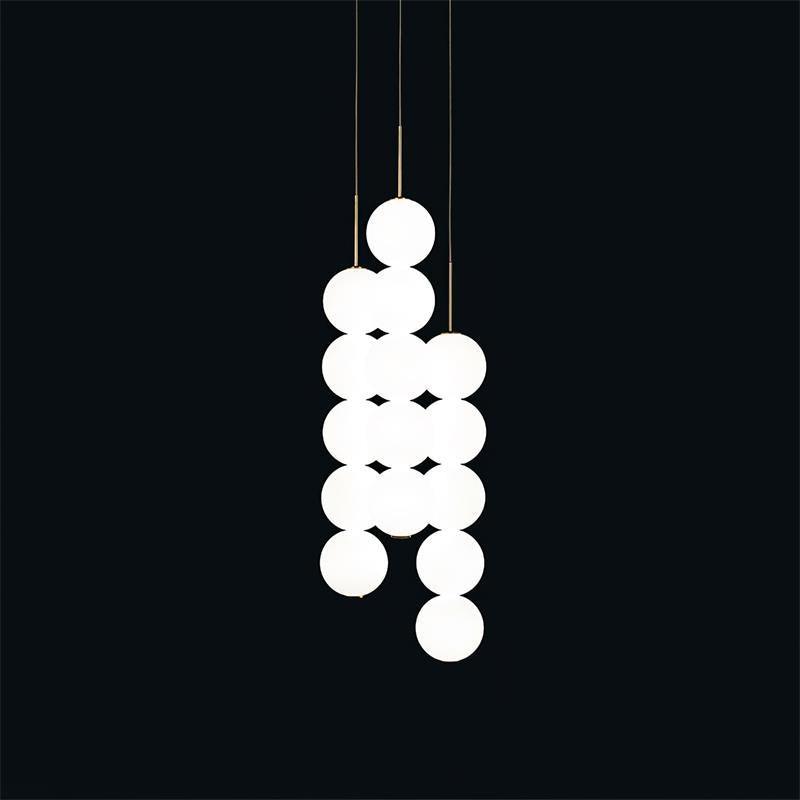 Fray Plastic Artistic Pendant Light-Neutral Decor