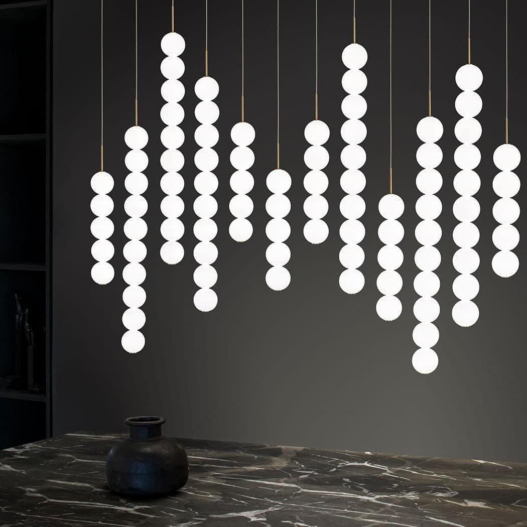 Fray Plastic Artistic Pendant Light-Neutral Decor