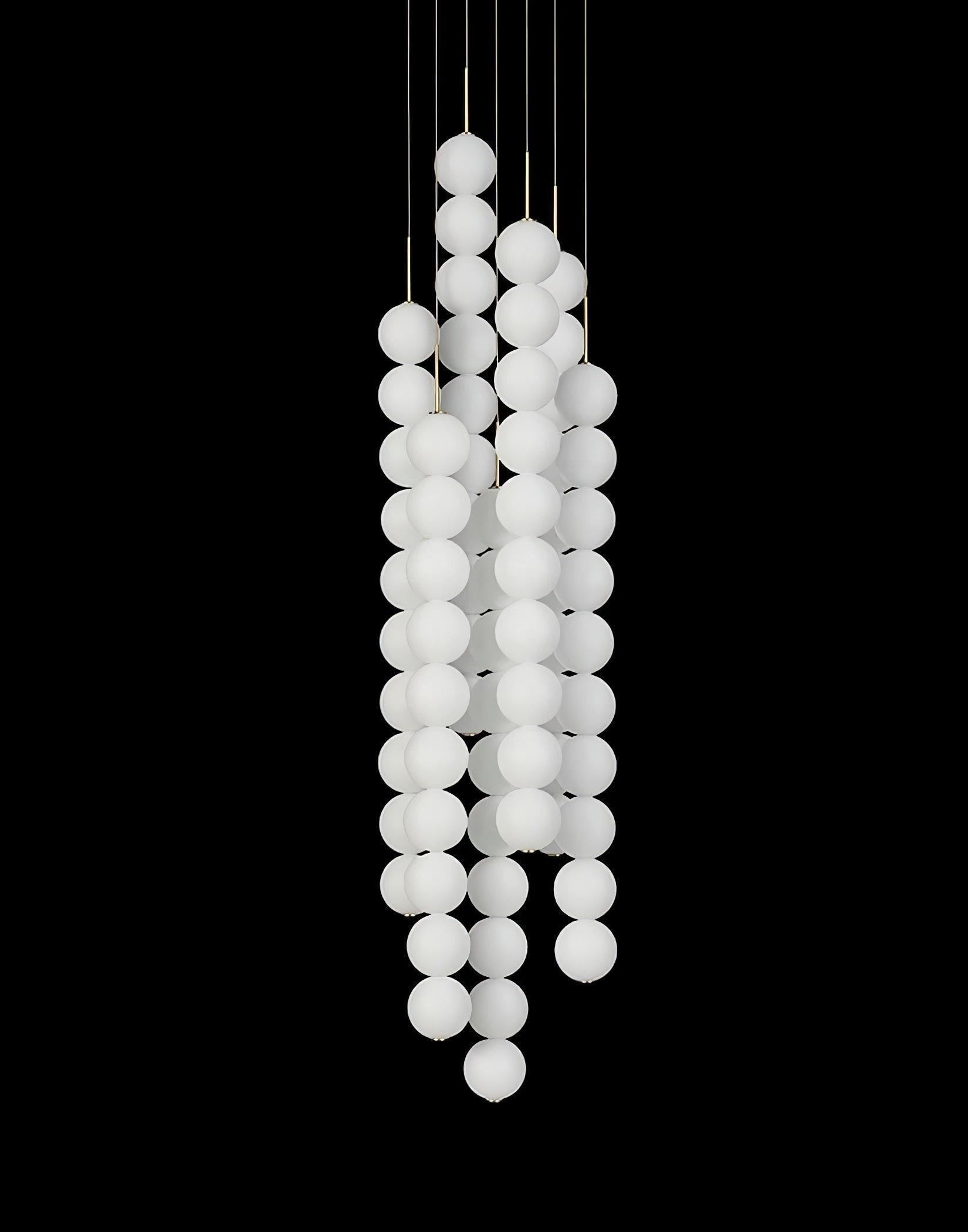 Fray Plastic Artistic Pendant Light-Neutral Decor