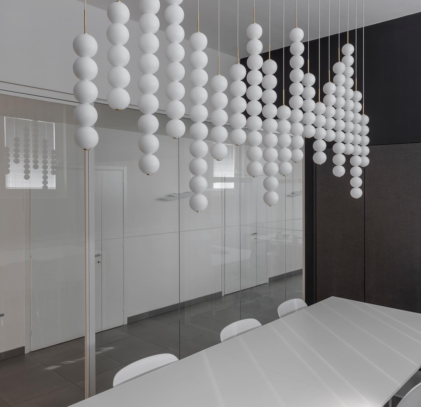 Fray Plastic Artistic Pendant Light-Neutral Decor
