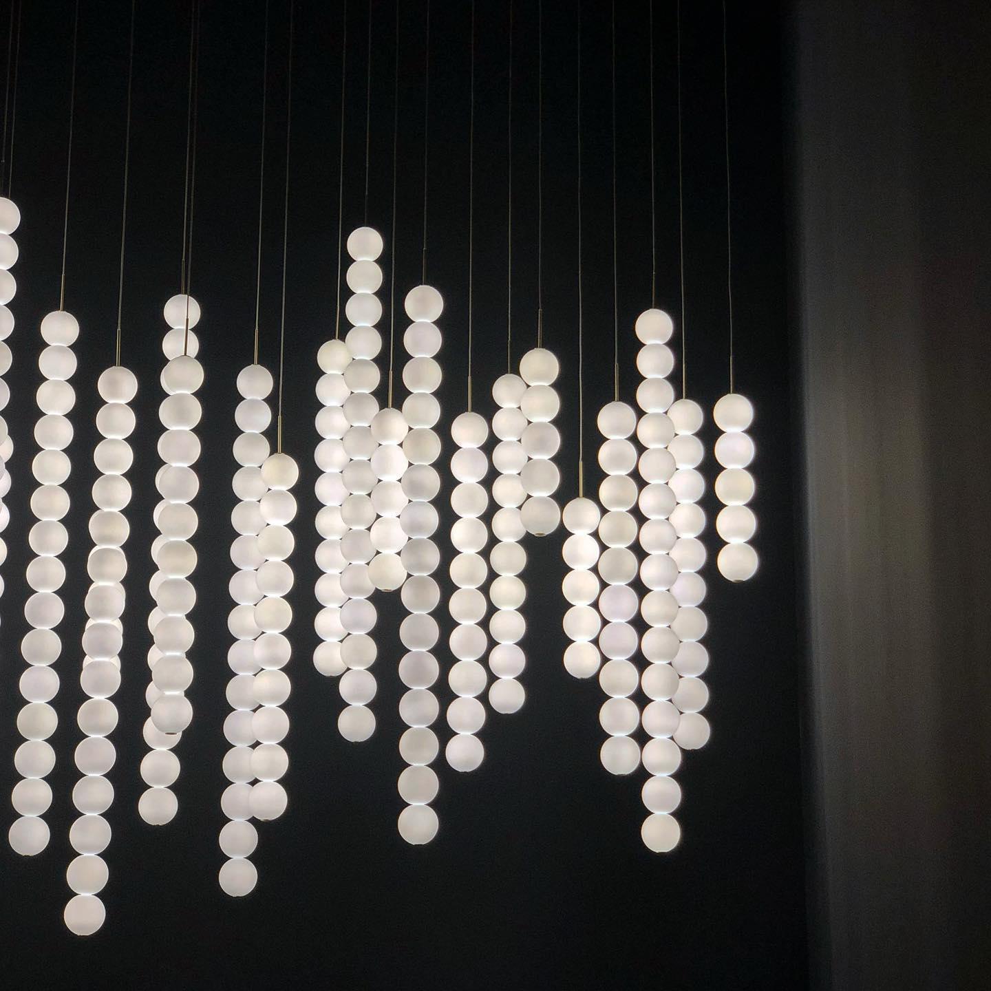 Fray Plastic Artistic Pendant Light-Neutral Decor