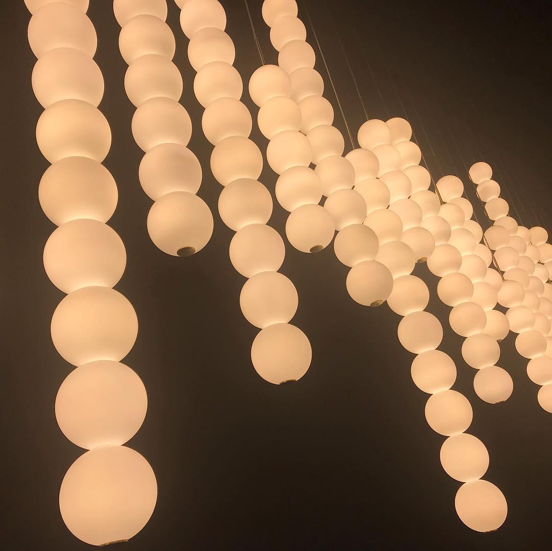 Fray Plastic Artistic Pendant Light-Neutral Decor