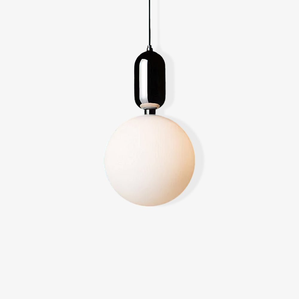 Carter Modern Glass Pendant Light-Neutral Decor