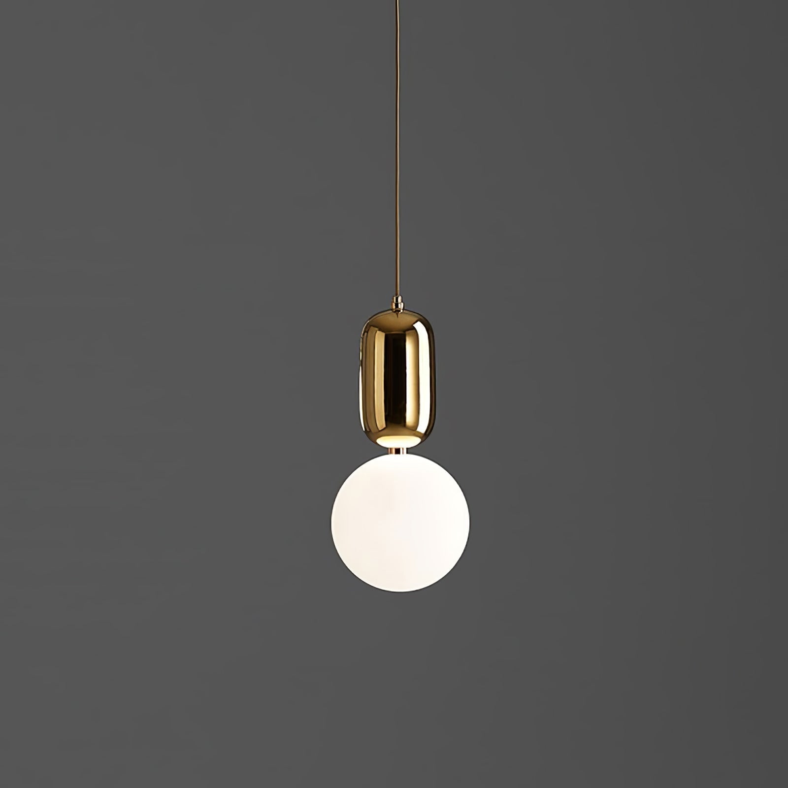Carter Modern Glass Pendant Light-Neutral Decor