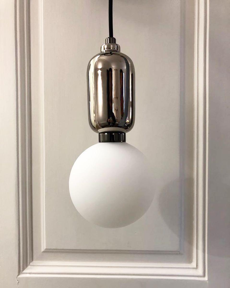 Carter Modern Glass Pendant Light-Neutral Decor