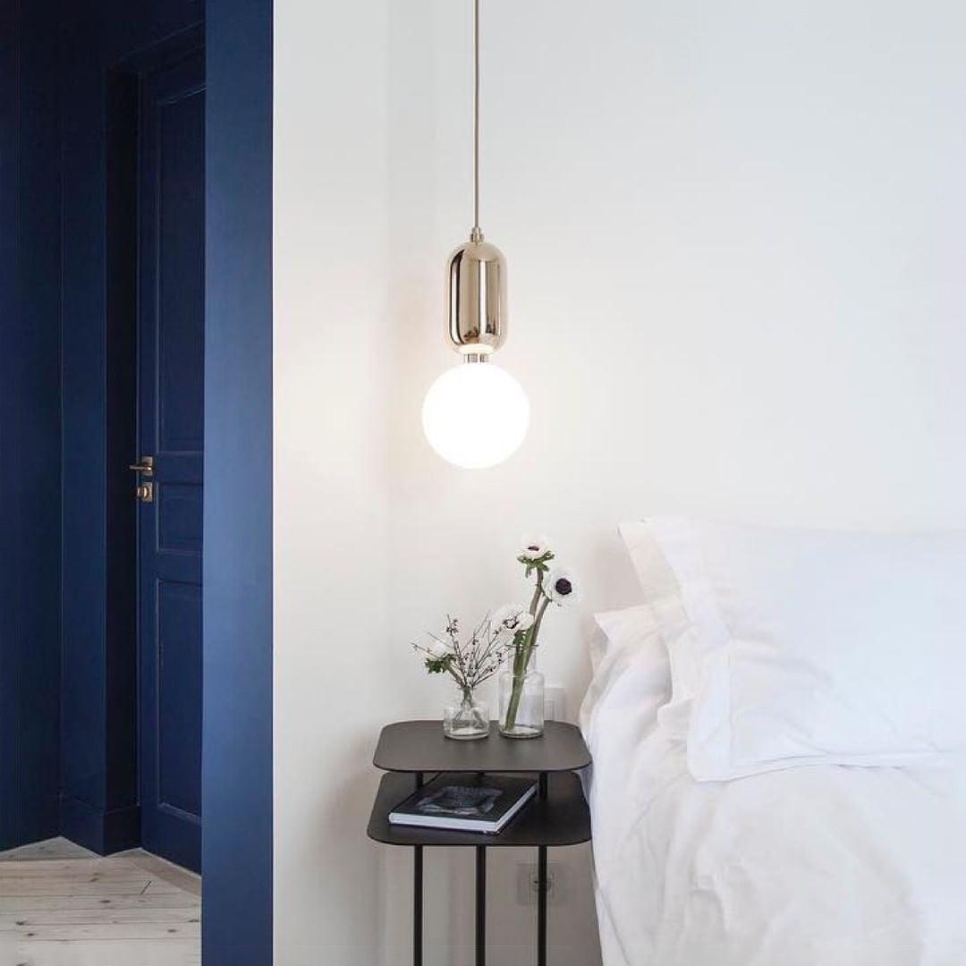 Carter Modern Glass Pendant Light-Neutral Decor