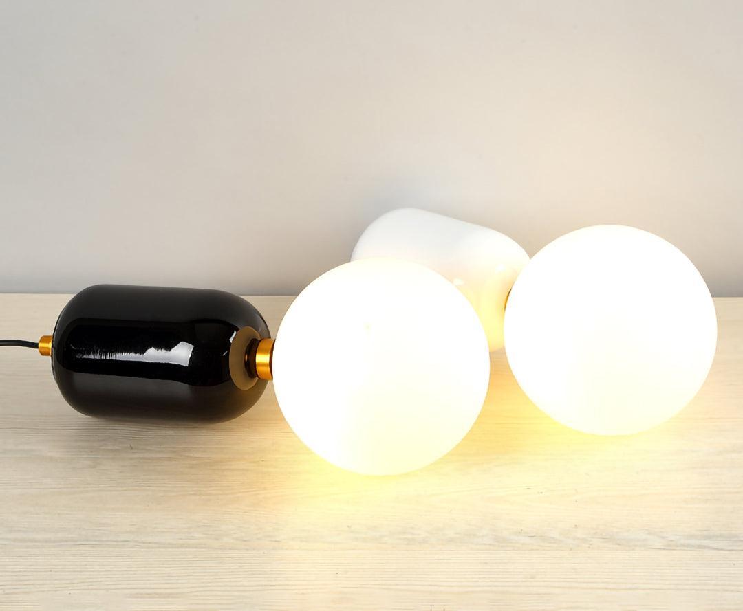 Carter Modern Glass Pendant Light-Neutral Decor