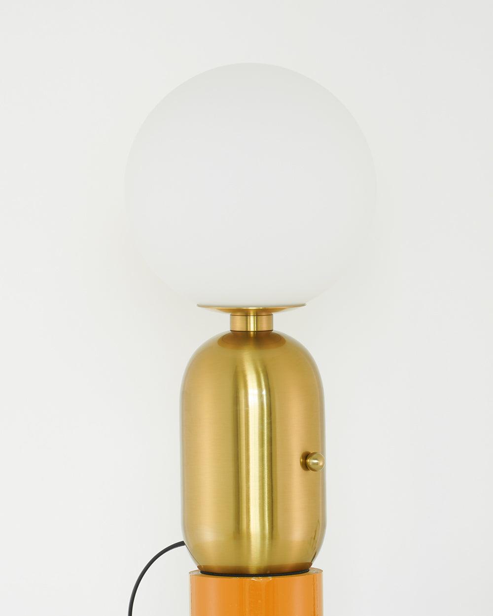 Nyxen Glass Industrial Table Lamp-Neutral Decor