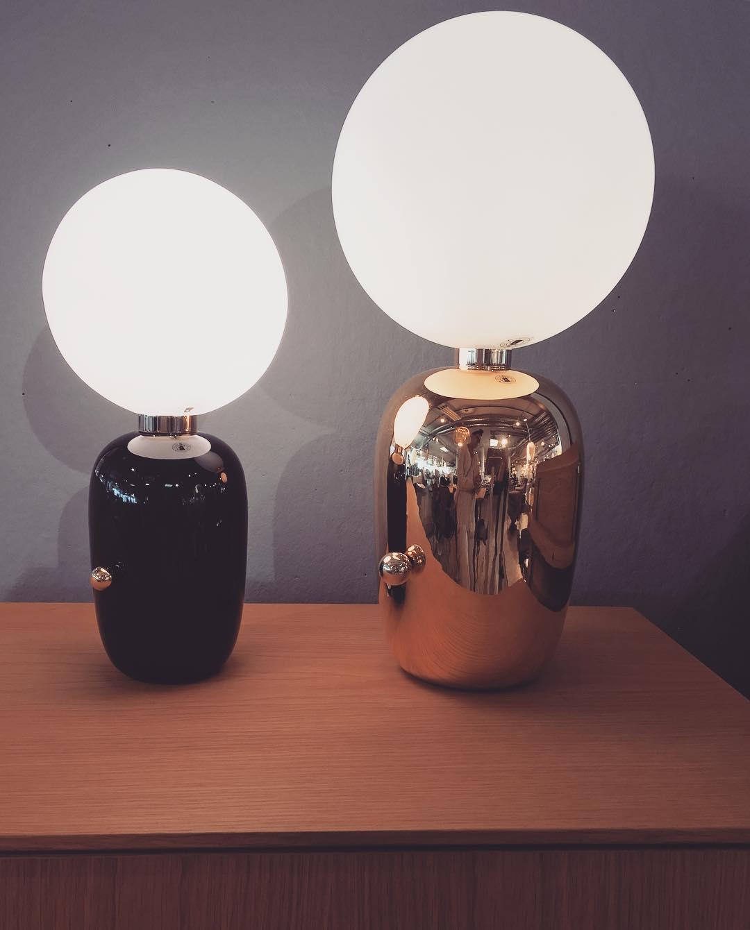 Nyxen Glass Industrial Table Lamp-Neutral Decor