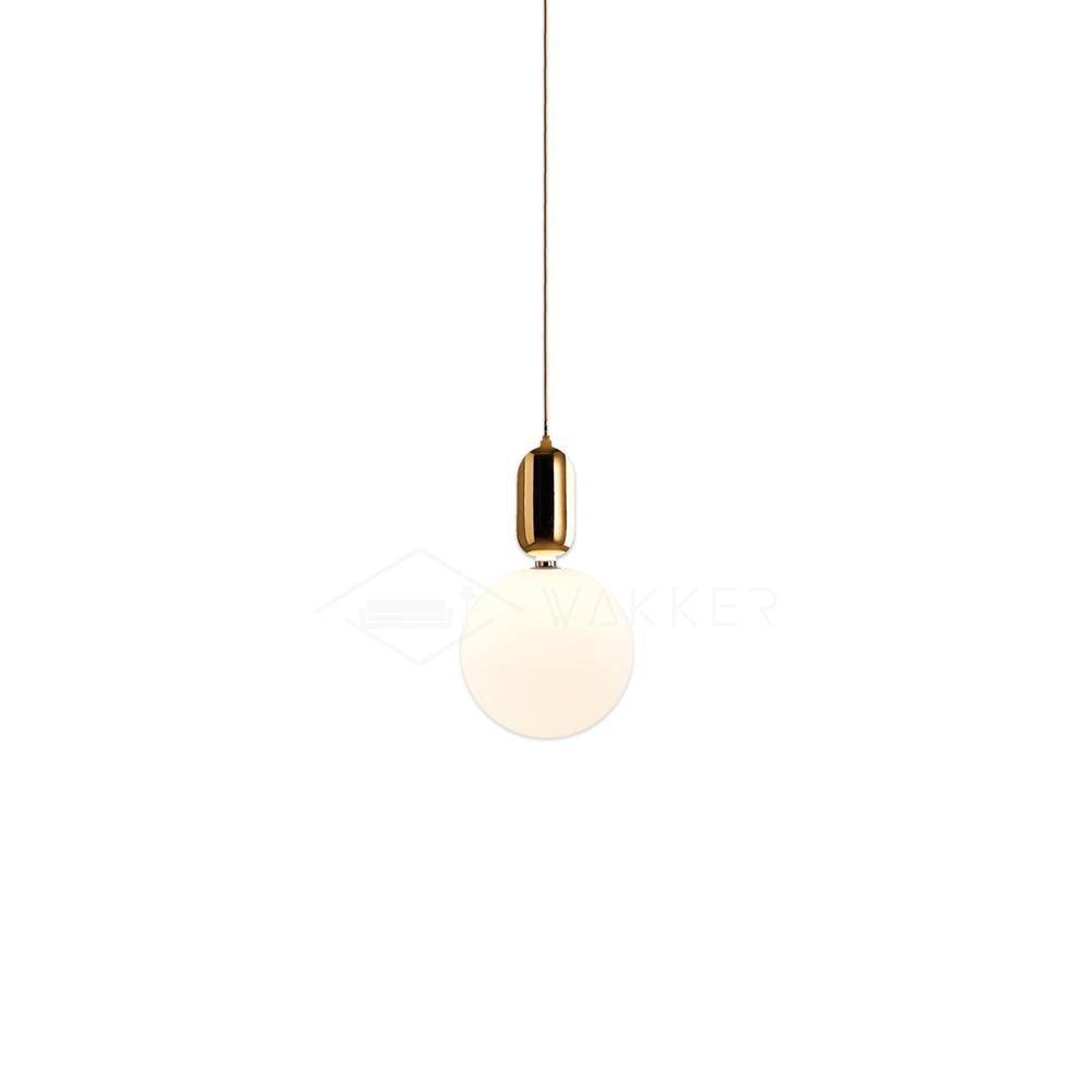 Carter Modern Glass Pendant Light-Neutral Decor