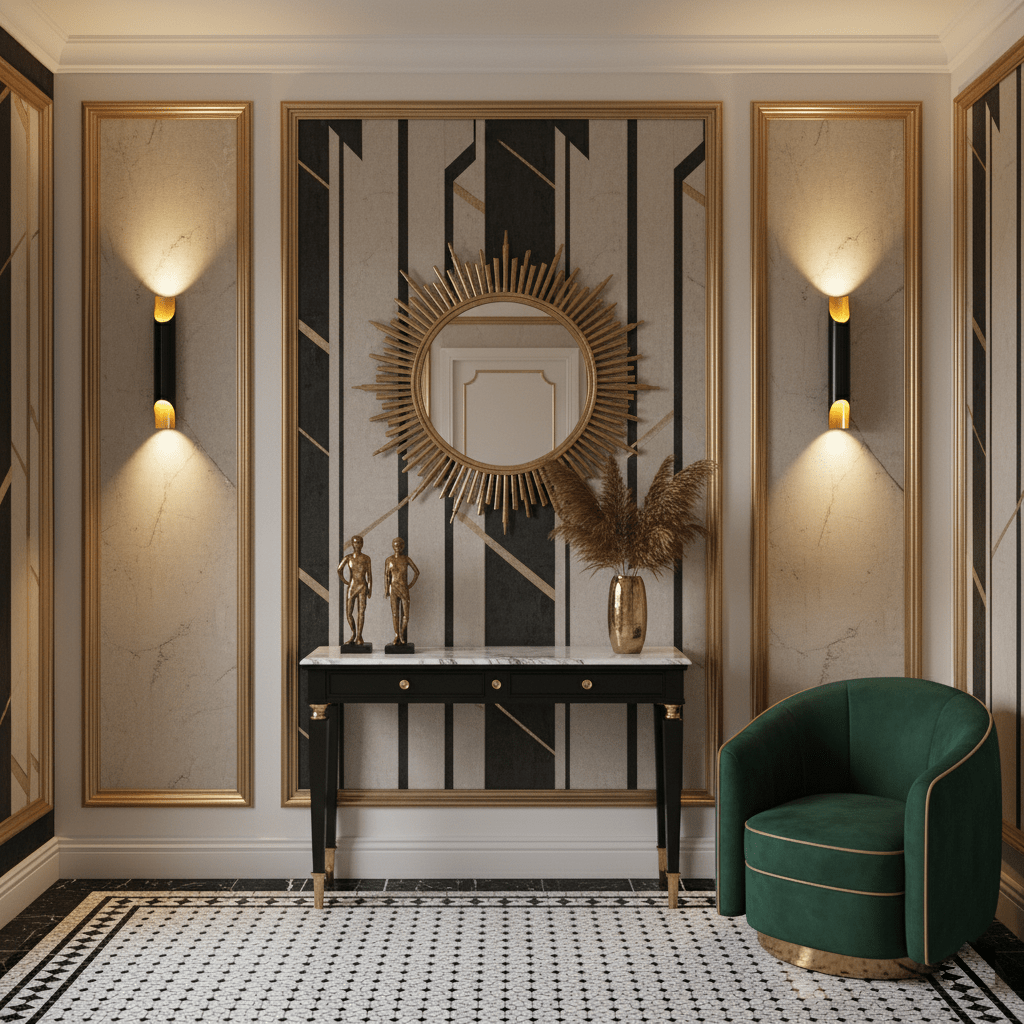Abigali Straight Wall Lamp-Neutral Decor
