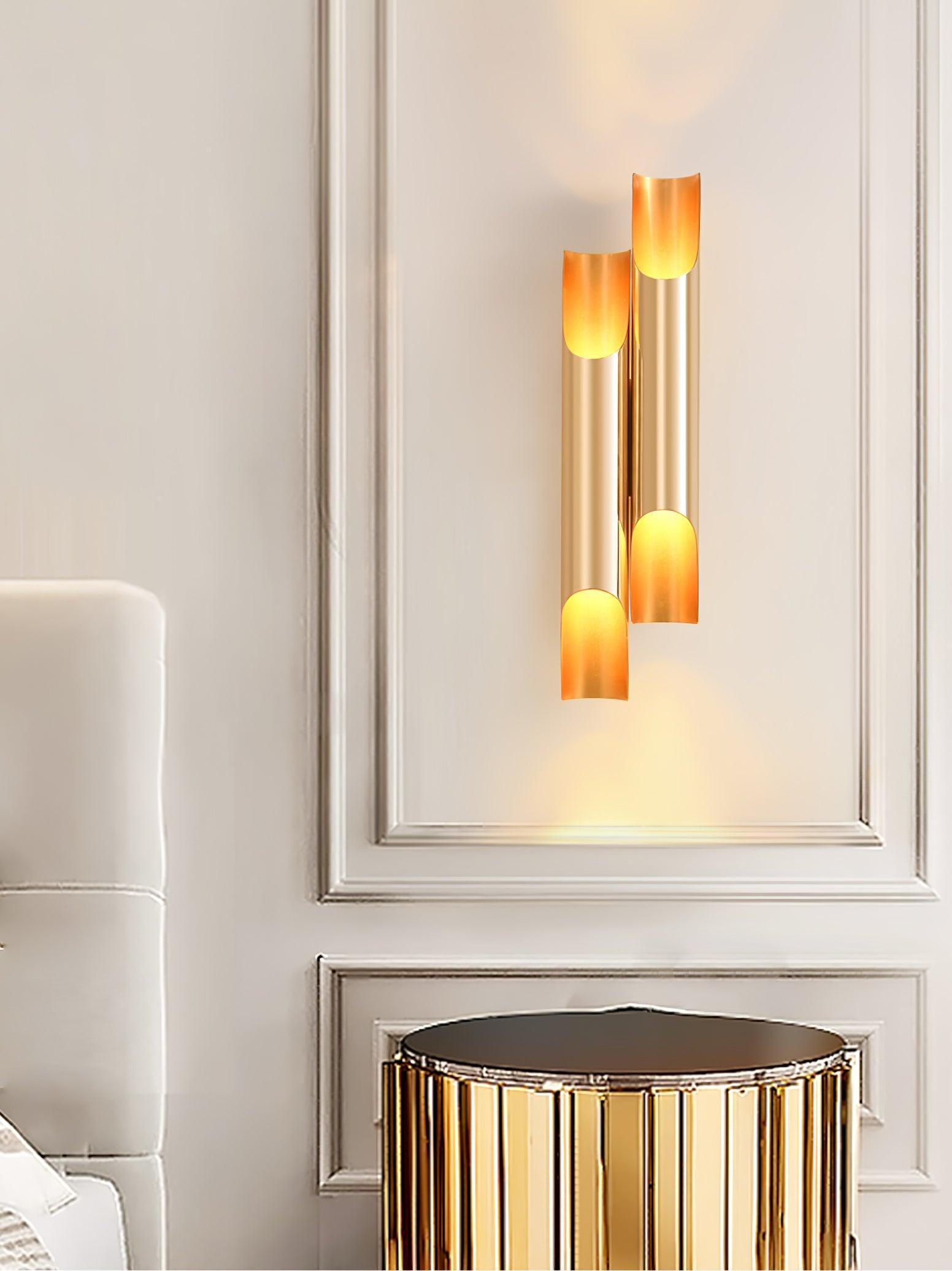 Develo Modern Minimalist Straight Wall Lamp-Neutral Decor