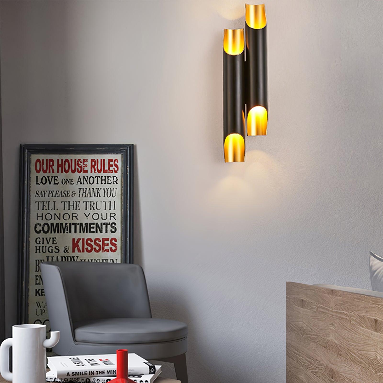 Develo Modern Minimalist Straight Wall Lamp-Neutral Decor