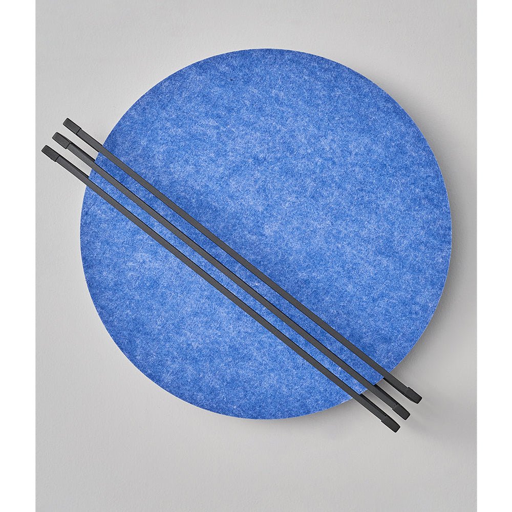 Abstract Sunrise Felt Wall Sconce-Neutral Decor