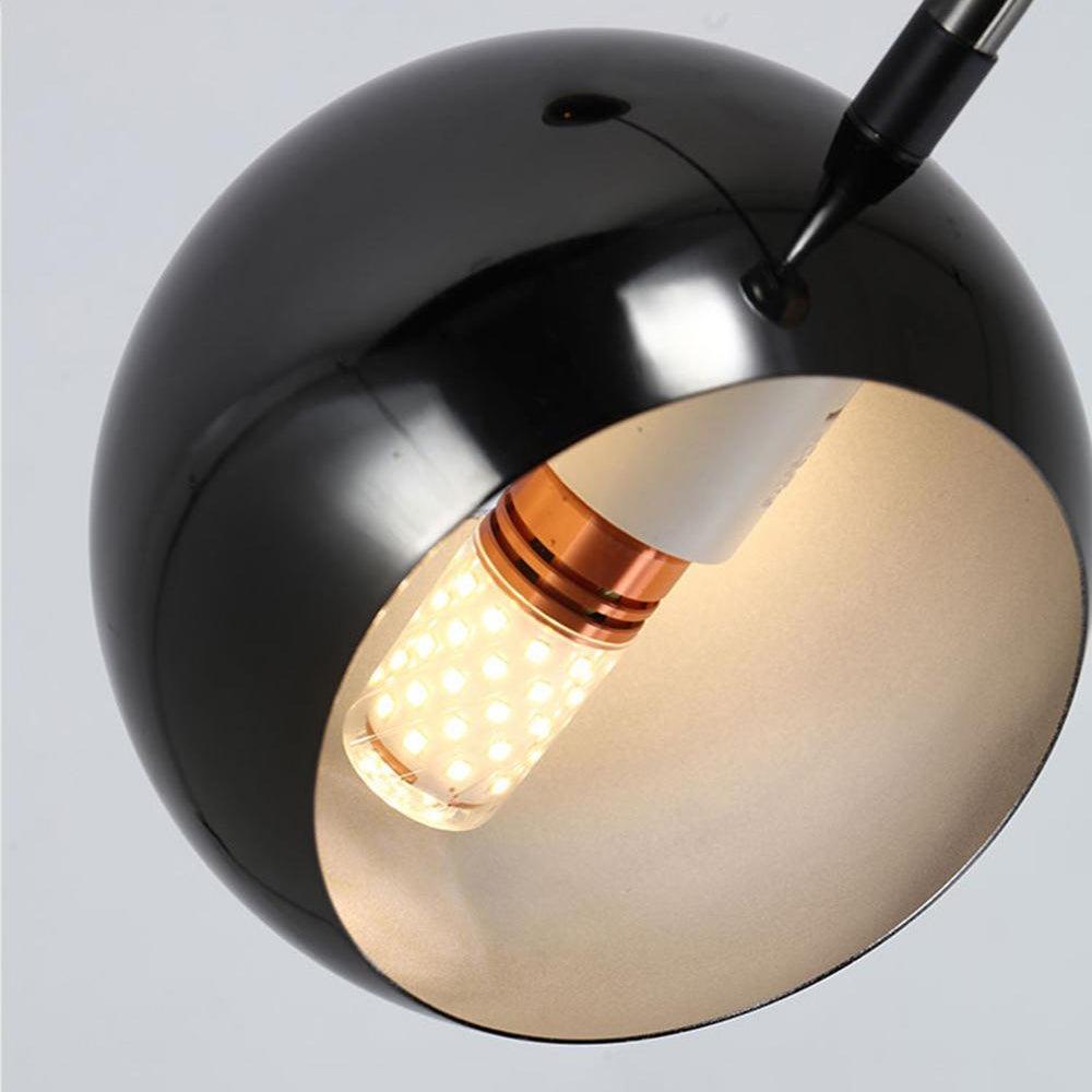 Lustra Chandelier Black Glass Acaba Elegant-Neutral Decor