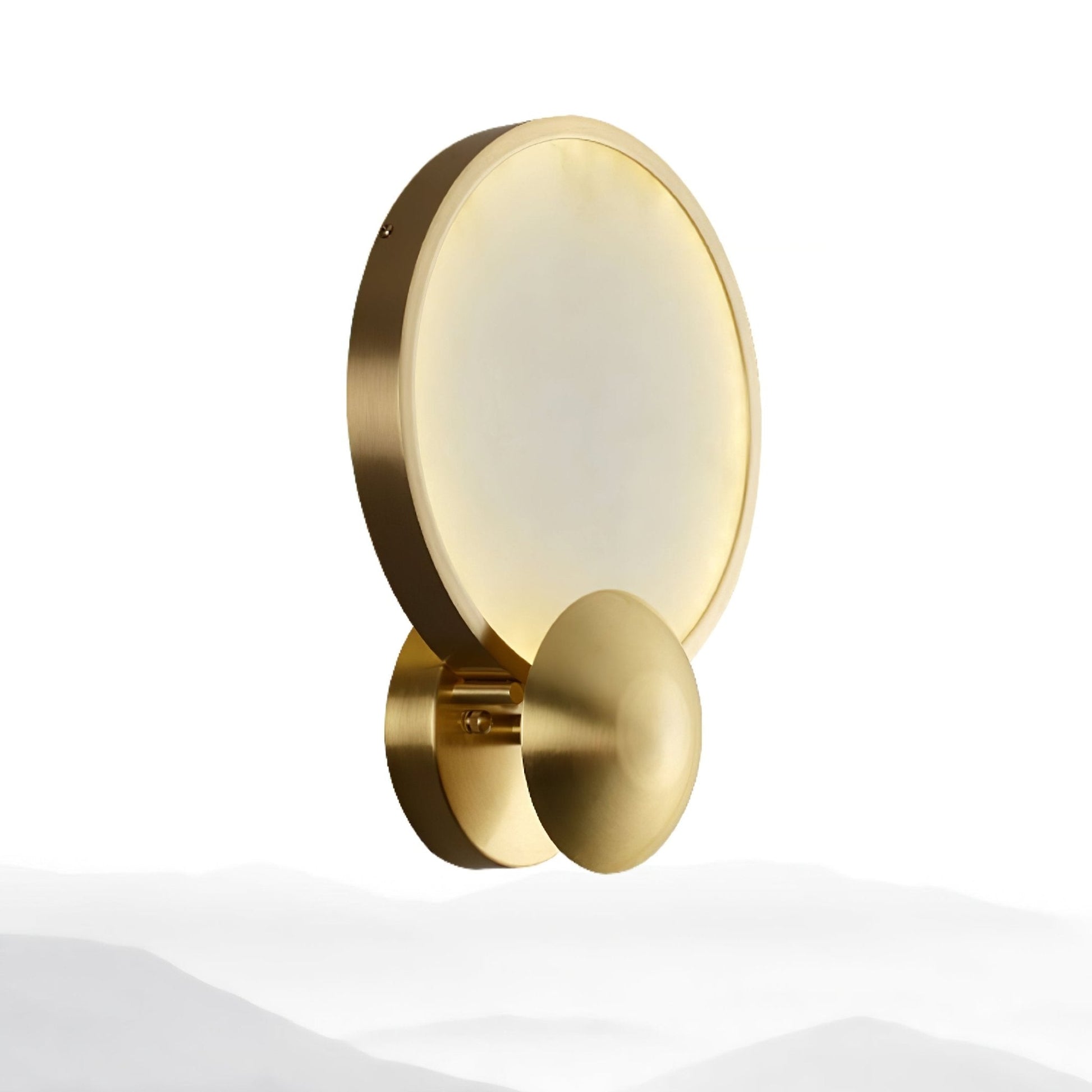 Sol Alabaster Wall Light-Neutral Decor