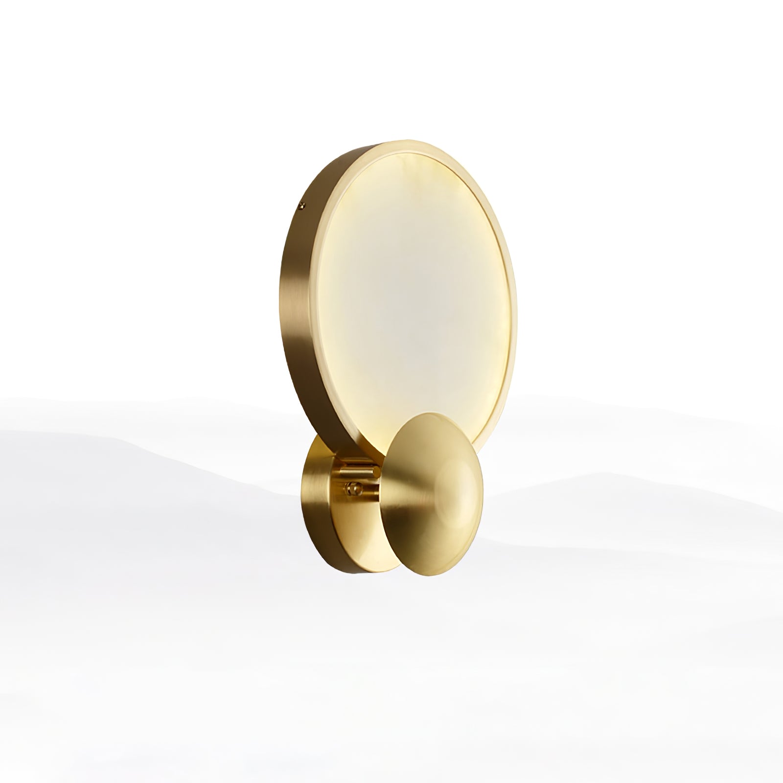 Sol Alabaster Wall Light-Neutral Decor