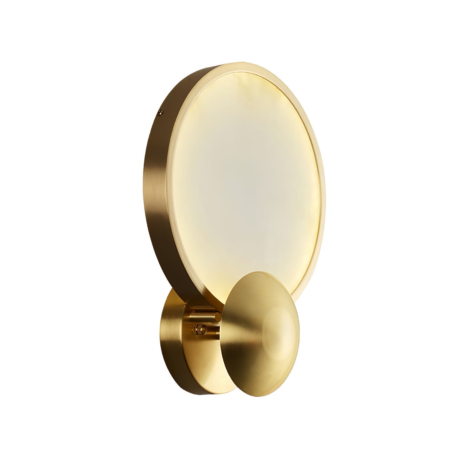 Sol Alabaster Wall Light-Neutral Decor